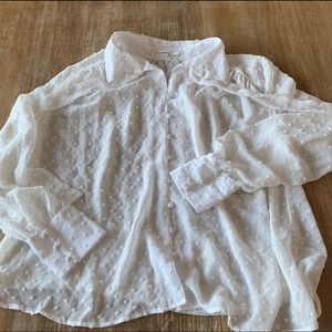 Blu Pepper Soft Tie Neck Blouse